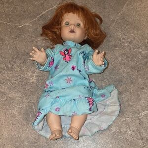 (J48) Vintage Baby Doll With Nightgown